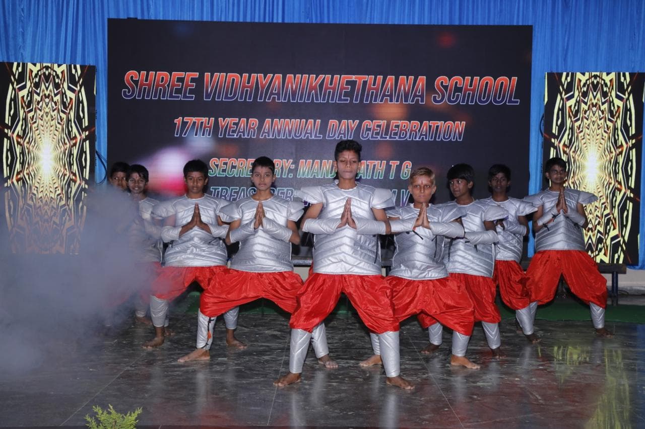 School Day celebration — group photo